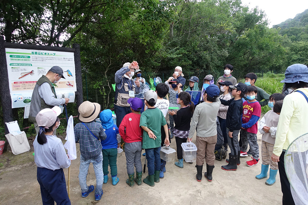 古鷹山ビオトープ自然観察会