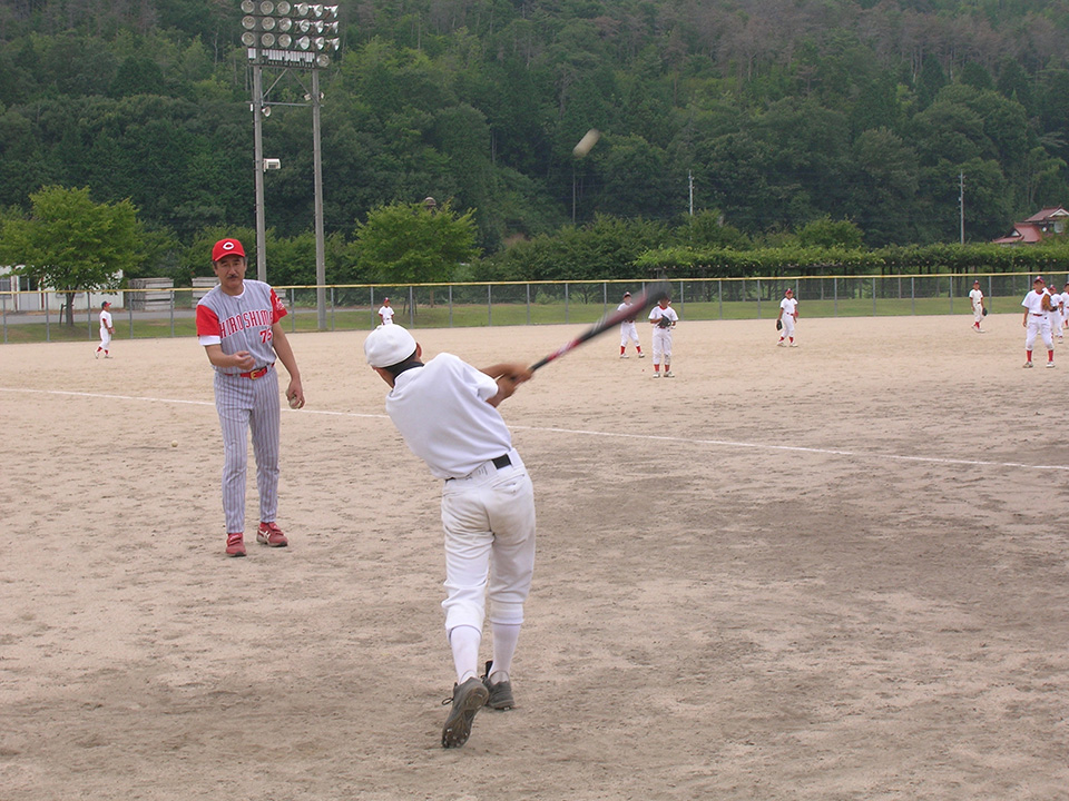 白竜湖スポーツ村公園：野球教室