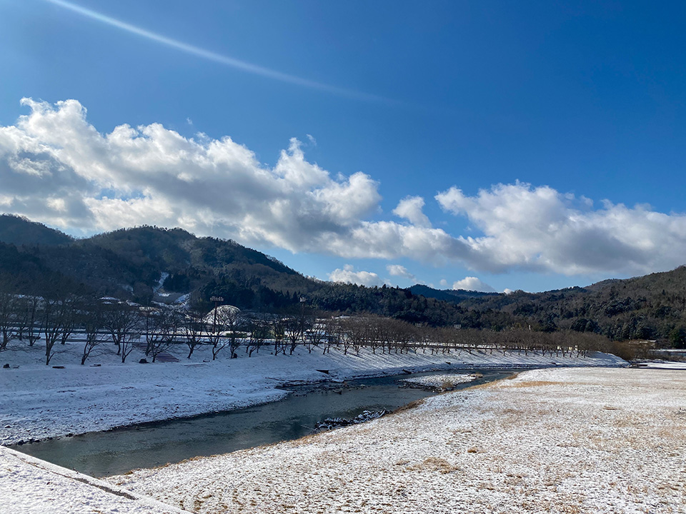 白竜湖スポーツ村公園：冬の公園風景