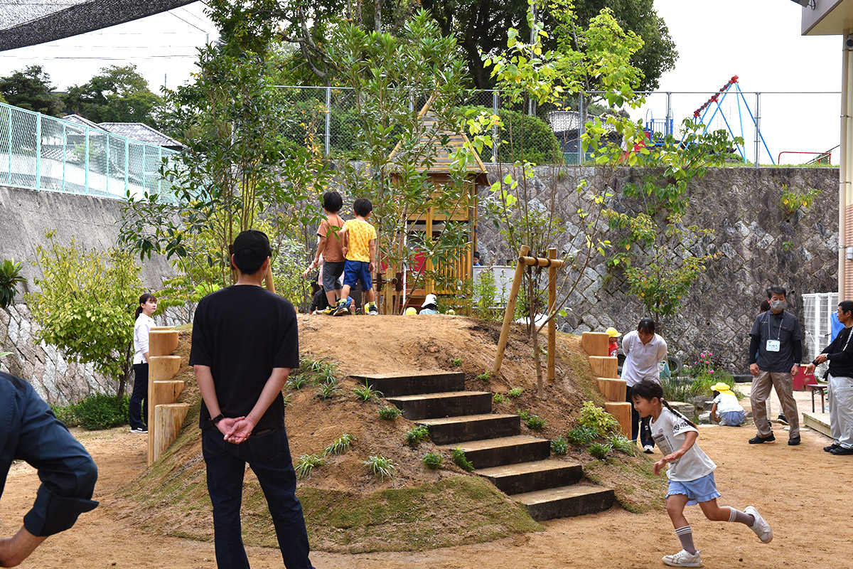 すいこう認定こども園園庭改修工事